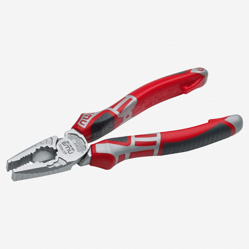 NWS 8" High Leverage Combination Pliers CombiMax Matte Chromium