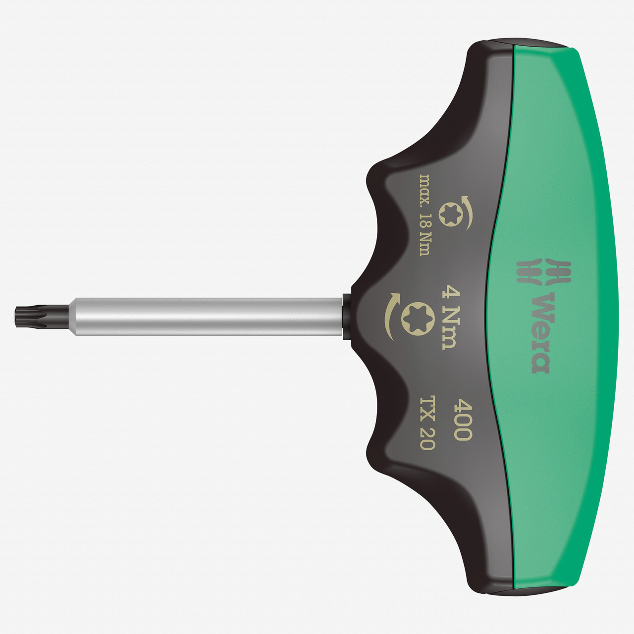 Wera 005090 Maniglia a T coppia fissa 4,0 Nm, T20 - Foto 1 di 1