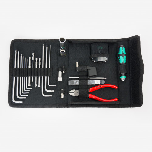 Wera 134015 Guitar Maintenance Tool Kit, 23 Pieces