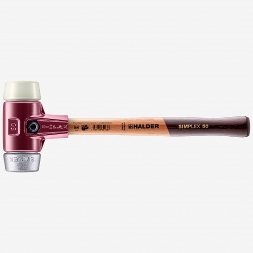 Halder Simplex Mallet with Nylon and Aluminum Inserts / Cast Iron