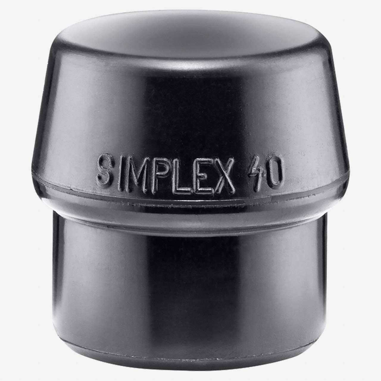 Halder Simplex Insert facial de remplacement, caoutchouc noir, 1,57" - Photo 1 sur 1