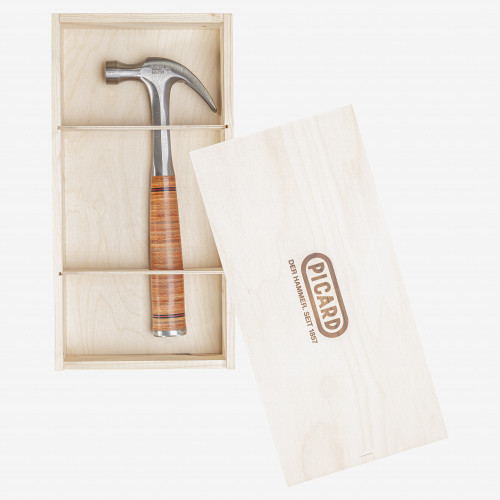 Picard 79100 Full-Steel Claw Hammer in Branded Wooden Gift Box