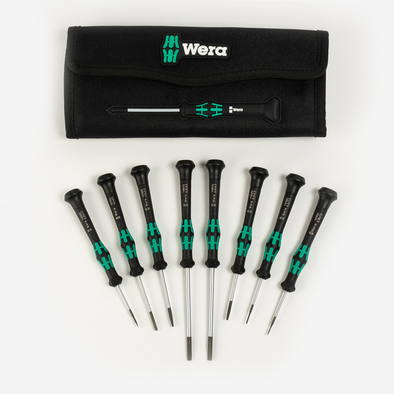 Wera 073678 Kraftform Micro-Set/8 A Set di cacciaviti a fessura, 8 pezzi - Foto 1 di 1