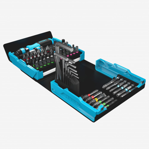 Hazet 2200SC-1 SmartCase Bit Set with Handle, 69 Pieces | Hazet at
