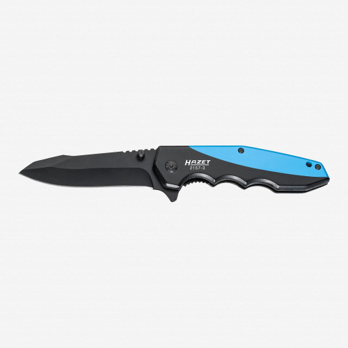 Hazet 2157-3 Pocket Knife with Aluminum Handle