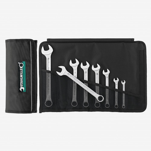 Stahlwille 13/8 OPEN BOX Combination Wrench Set, Metric, 8 22mm, 8