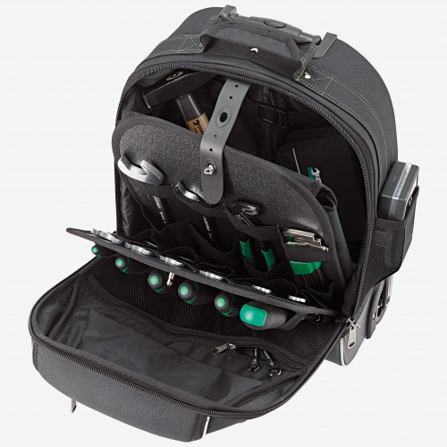 Stahlwille 13215/105 MultiUse Rolling Backpack Tool Set, 106