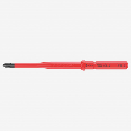 Lame De Tournevis VDE PH2 Interchangeable Pour Système Kraftform Kompakt - 157 Mm, Isolée Jusqu'à 1000V