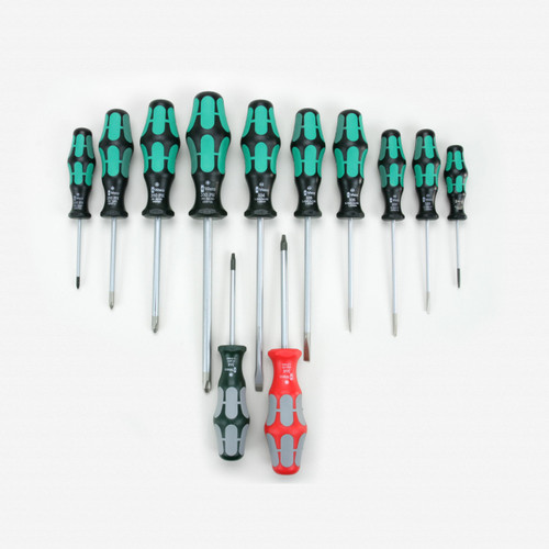 Wera Kraftform Plus 335 Screwdriver Parallel Slotted LaserTip 4.0mm x 150mm