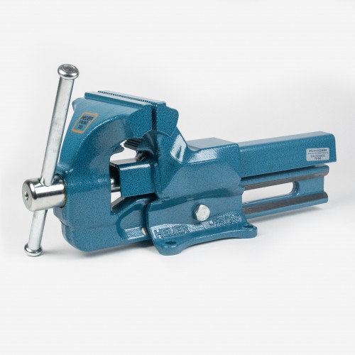 Heuer Bench Vise, Size 120 | Brockhaus Heuer at KC Tool