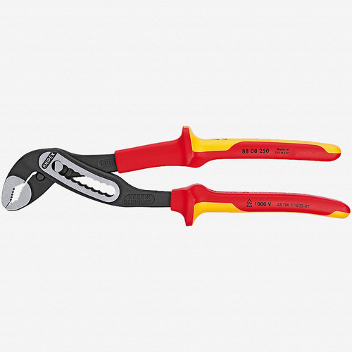 Knipex 10 Piece Pliers / Screwdriver Tool Set - 1,000V Insulated, Hard  Case, w/Lineman Pliers
