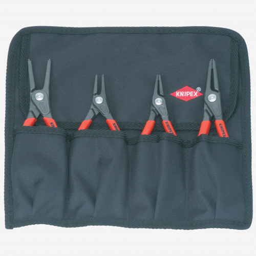 Knipex 4 Piece Precision Circlip Pliers Set