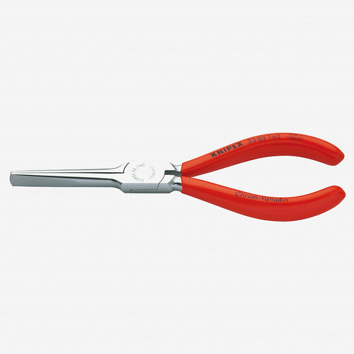 Knipex 6.3" Duckbill Pliers Chrome w/ Plastic Grip