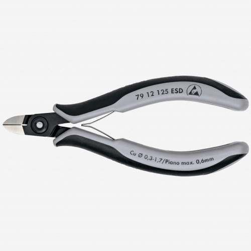 Knipex ESD Precision Electronics Diagonal Cutters for hard wire and