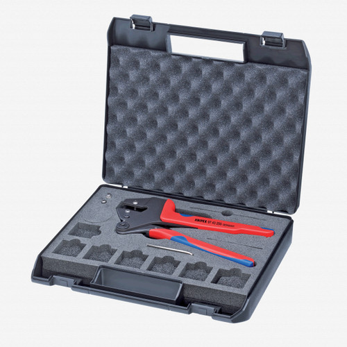 Knipex Crimp System Pliers for Exchangeable Crimping Dies w/ Case