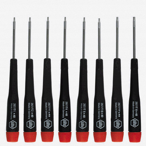 8-Piece Wiha 26791 Precision Torx T1-T8 Set 8-Piece Wiha 26791 Precision Torx T1-T8 Set