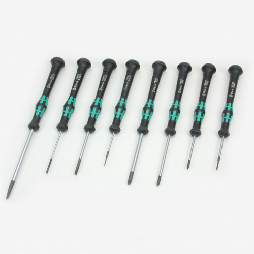 Wera Tools 345261 Kraftform Micro Slotted/Phillips Precision Screwdriver Set