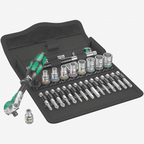 Wera Zyklop Speed Ratchet 1/4" Drive Metric Set