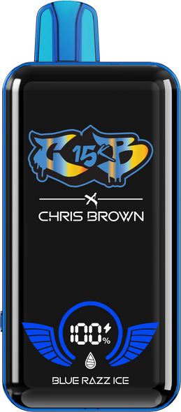 Chris Brown CB15K Puffs Disposable Vape - Display of 5