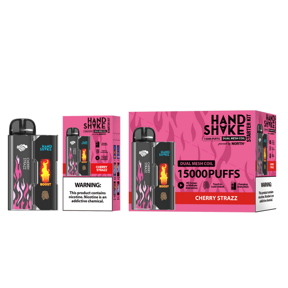 HandShake Starter Kit 15K Puffs Disposable -  Display of 5