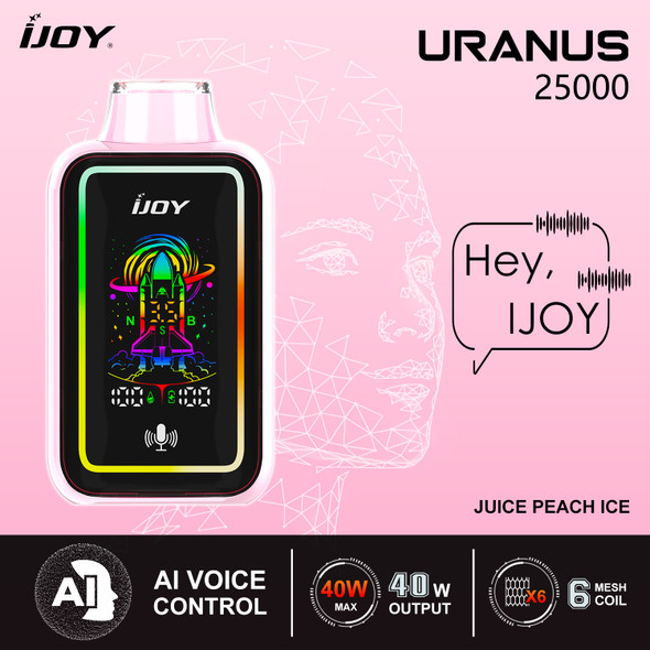 iJoy Uranus 25000 Puffs Disposable - Display of 5