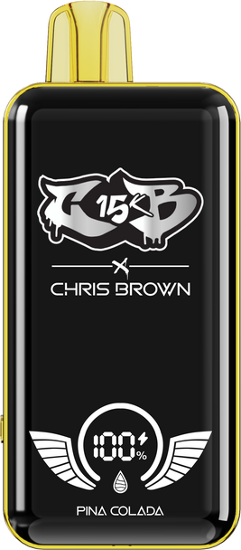 Chris Brown CB15K Puffs Disposable Vape - Display of 5