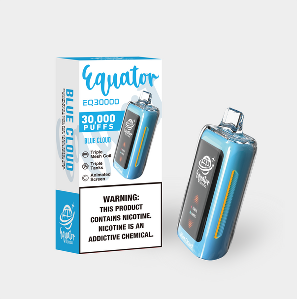 Equator EQ30000 Puffs Disposable Device - Display of 5