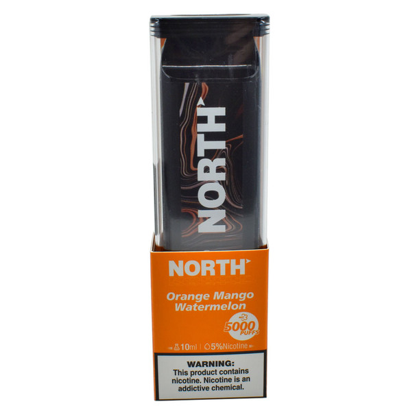 North 5000 Puffs Disposable Vape  5% - Display of 10