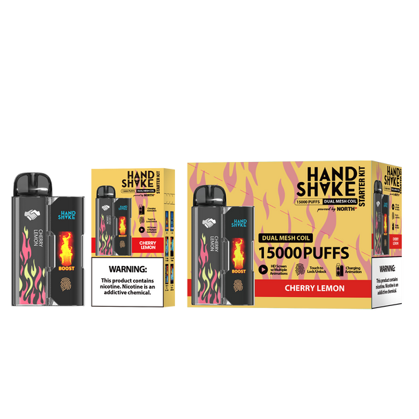 HandShake Starter Kit 15K Puffs Disposable -  Display of 5