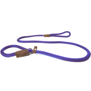 purple dog leash british slip lead purple dog leash british slip lead