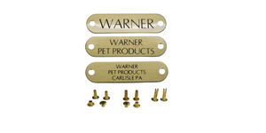 Warner Sporting thumbnail image showing all variations of tag engravings Warner Sporting thumbnail image showing all variations of tag engravings