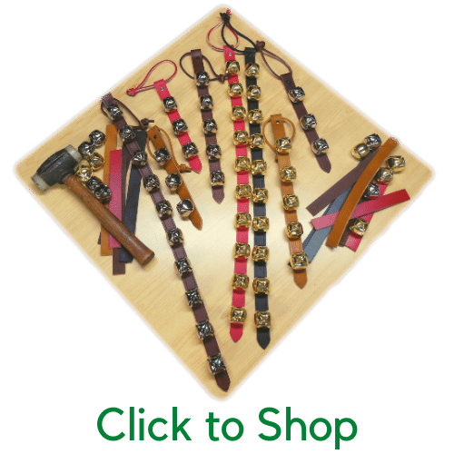 Leather Door Hanging Bells – Stowe Mercantile