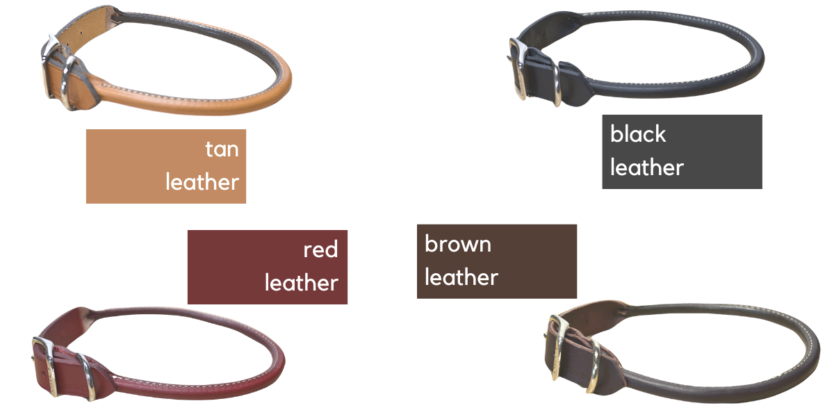 Why leather, and not a cheaper material for a Rolled Collar? Warner