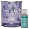 Peinture pour Carrelage de Salle de Bain, Finition Satinée - Bleu-vert 750ml