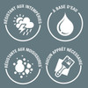 Peinture pour PVC, Finition Mate - Anthracite (Ral 7016)