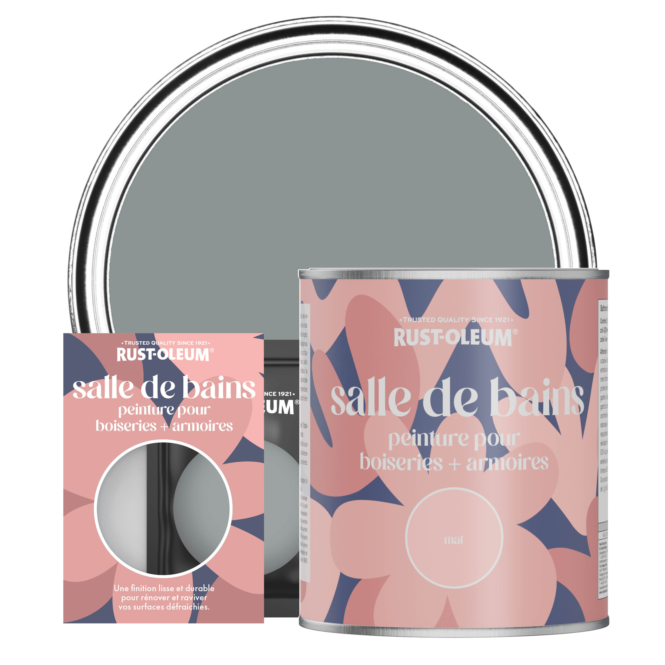 Peinture pour Boiseries & Armoires de Salle de Bains Ardoise Finition — free download