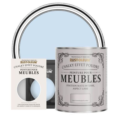 Peinture pour Meubles Chalky - Bleu Poudré