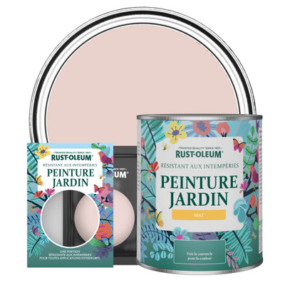 Peinture Jardin - Champagne Rosé