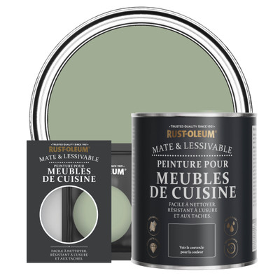 Peinture pour Meubles de Cuisine, Finition Mate - Vert Kaki