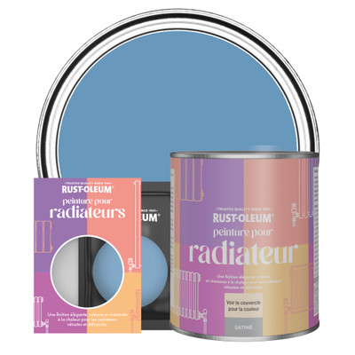 Peinture pour Radiateur, Finition Satinée - Bleuet