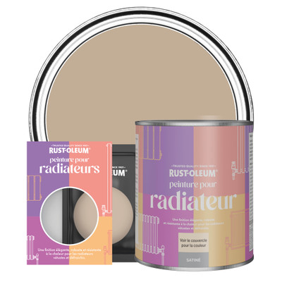 Peinture pour Radiateur, Finition Satinée - Caramel Salé