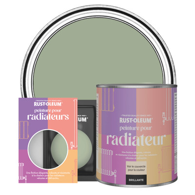 Peinture pour Radiateur, Finition Brillante - Vert Kaki