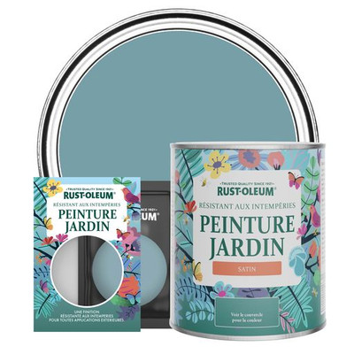 Peinture Jardin, Finition Satinée - Océan