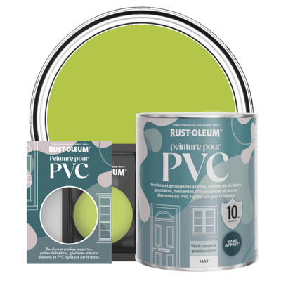 Peinture pour PVC, Finition Mate - Citron Vert