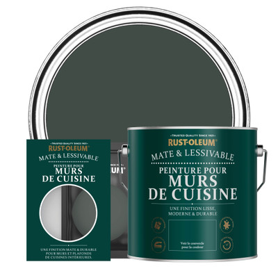 Peinture pour Murs de Cuisine, Finition Mate - After Dark