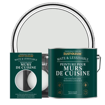 Peinture pour Murs de Cuisine, Finition Mate - Gris Papier