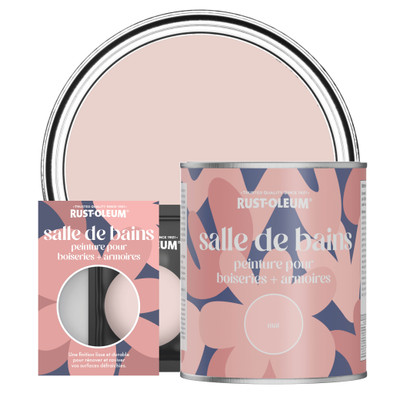 Peinture pour Boiseries & Armoires de Salle de Bains, Finition Mate - Champagne Rosé