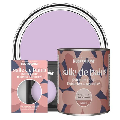 Peinture pour Boiseries & Armoires de Salle de Bains, Finition Satinée - Macaron