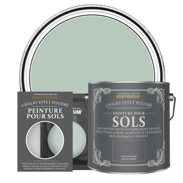 Peinture pour Sols Chalky - Vert d'Eau