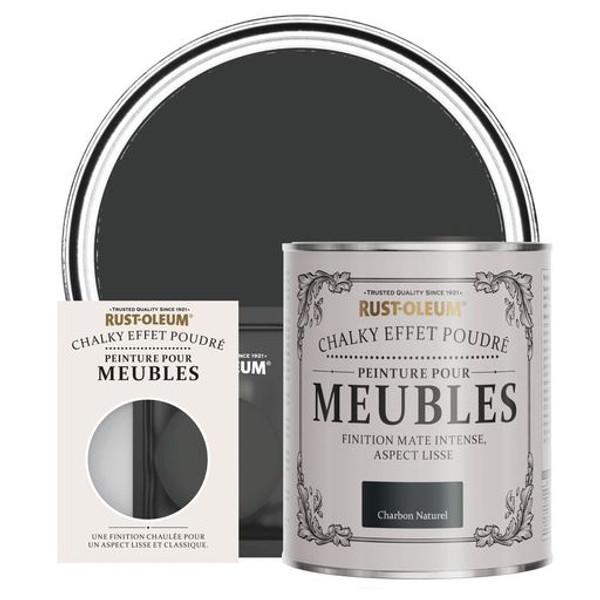 Peinture pour Meubles Chalky - Charbon Naturel